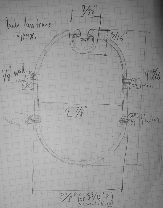 Spar Section Sketch