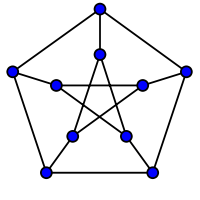 Typical Petersen graph drawing.