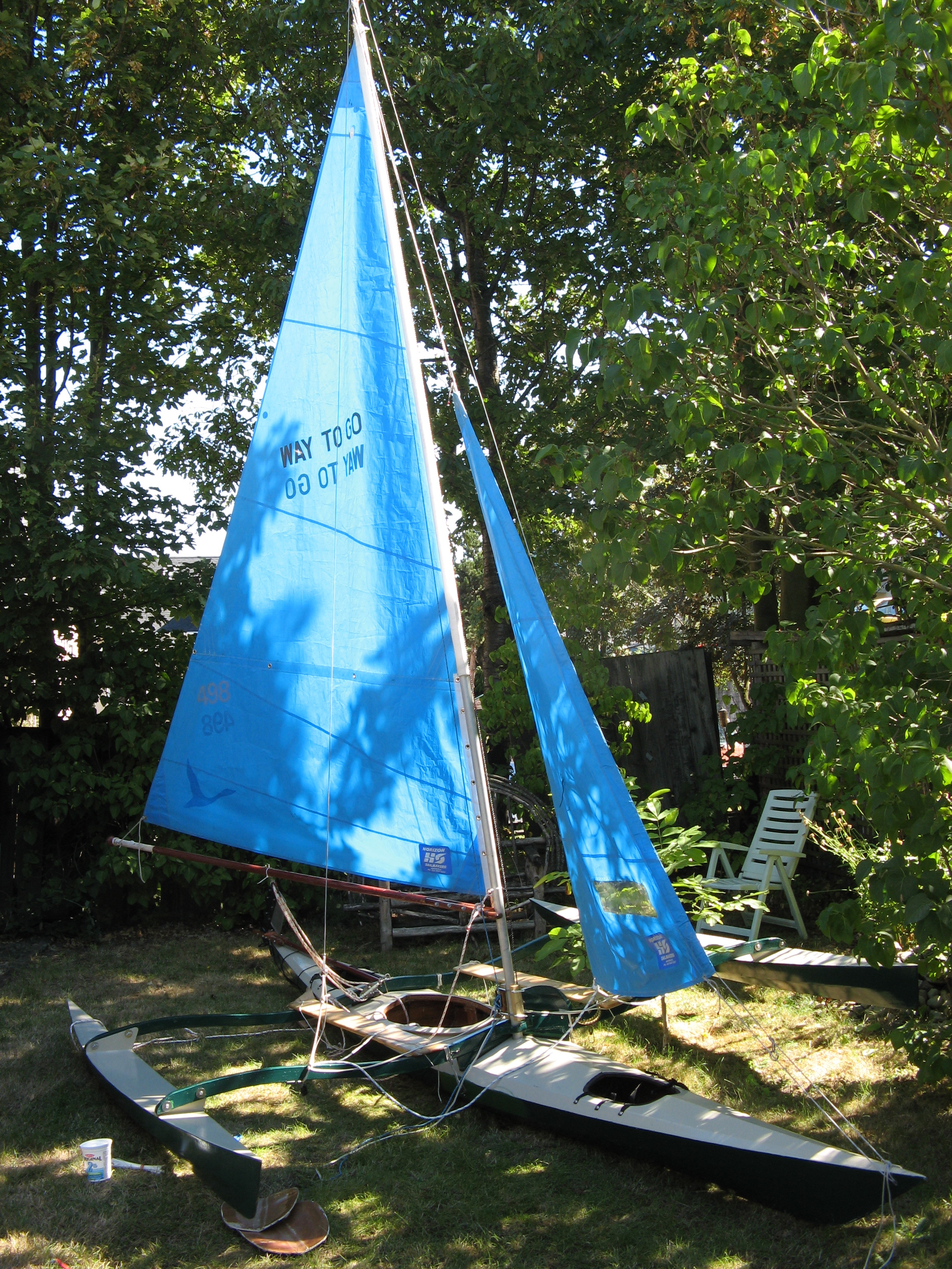 Sailyak rigging