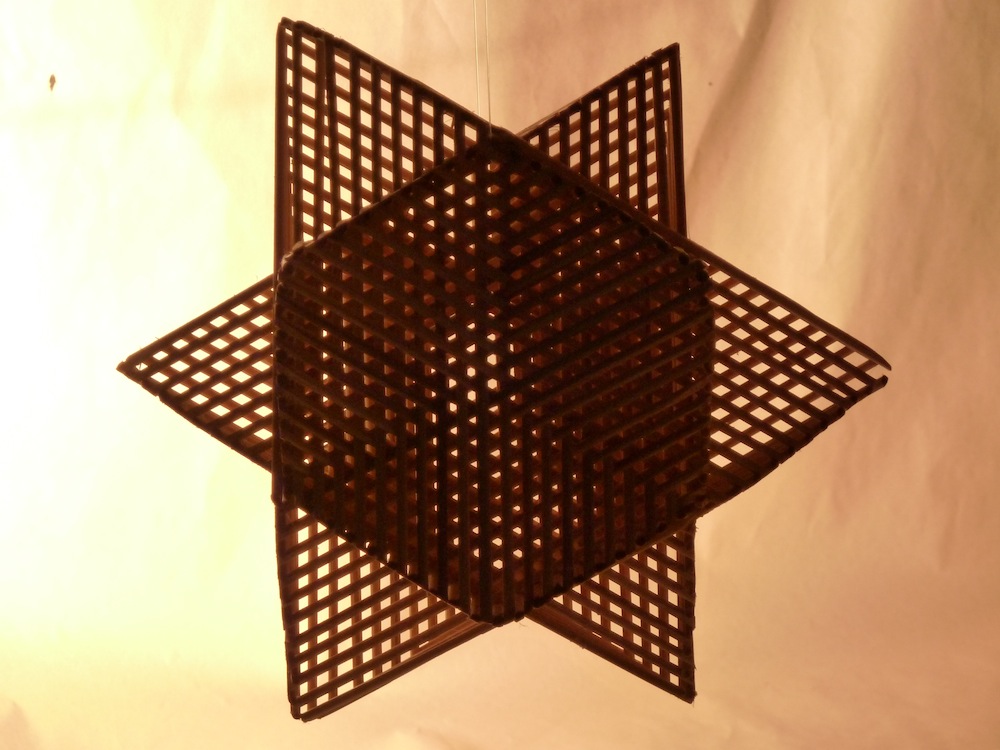 Hexastix Stellated Rhombic Dodecahedron
